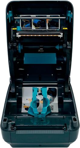 Zebra GX430T Thermal Transfer Label Barcode Printer 300 dpi USB Serial Parallel GX43-102510-00GA, Bundle with AC Adapter (Renewed) in Saudi Arabia