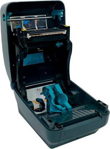 Zebra GX430T Thermal Transfer Label Barcode Printer 300 dpi USB Serial Parallel GX43-102510-00GA, Bundle with AC Adapter (Renewed) in Saudi Arabia