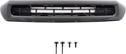 YHB غطاء محرك السيارة تنفيس الهواء لـ 2017 2018 2019 Sierra 2500 HD 3500 HD 6.0L 6.6L (كروم) in Saudi Arabia