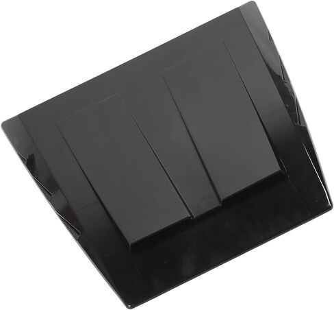 Car Air Flow Decorative Intake Hood Scoop Vent Gloss Black Universal Hood Vent External Accessories for Various Car in Saudi Arabia
