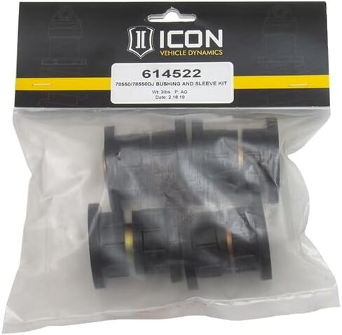 ICON (78500) UCA Replacement Bushing & Sleeve Kit, Mfg After 8/2015, 614522 in Saudi Arabia