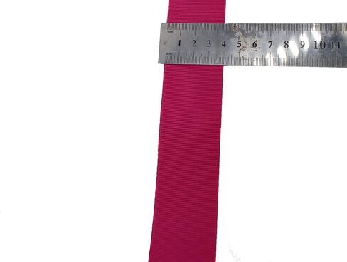 100 Yards 1" Soild Grosgrain Ribbon Boutique Gift Wrapping Package Ribbon, DIY Crafts Bow Hair Headband Accessories Assorted Ribbon (1" 2.5cm) in Kuwait