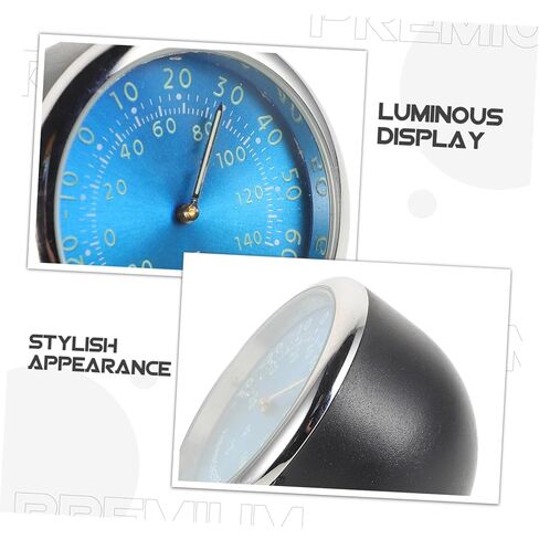 ميزان حرارة السيارة مع شاشة مضيئة وساعة لوحة القيادة الصغيرة لمراقبة درجة الحرارة الداخلية للسيارة من أجل قيادة آمنة in Saudi Arabia