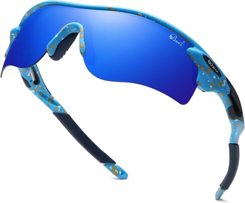 Bevi Polarized Sports Sunglasses TR90 Durable and Ultralight Frame for Men Women Baseball Running Cycling Golf in Kuwait