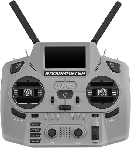 RadioMaster GX12 Crush Dual-Band Gemini-X ExpressLRS Radio Controller M2, Batteries Not Included (Glacier Blue) in Saudi Arabia