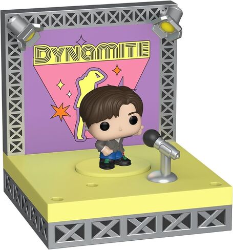 فانكو بوب! Bitty Stages: BTS - Dynamite - Suga - شخصية فينيل قابلة للتجميع - فكرة هدية - بضائع رسمية - ألعاب للأطفال والكبار - عشاق Kpop in Saudi Arabia