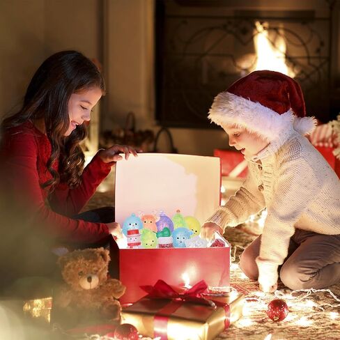 12 Pack Christmas Squeeze Toys Squishy Stress Balls Toys for Kids Boys Girls Christmas Stocking Stuffers Party Favors Gifts in Saudi Arabia