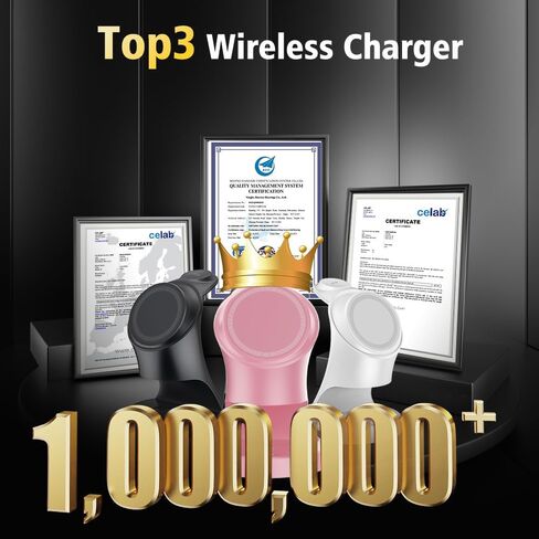 3 in 1 Wireless Charging Station for Apple Devices,Magsafe Charger for IPhone17 16 15 14 13 12 Pro/Max/Plus/Mini Wireless Charger Station for AirPods 2/3/4/Pro iWatch Ultra11/10/9//8/7/SE/6/5/4/3/2 in Saudi Arabia