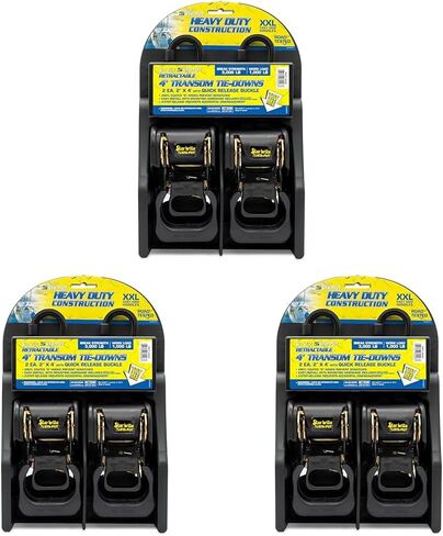 STAR BRITE Heavy Duty Retractable SS Tie-down with Quick Release Buckle (060516) 2 x 4 Stainless Steel in Kuwait