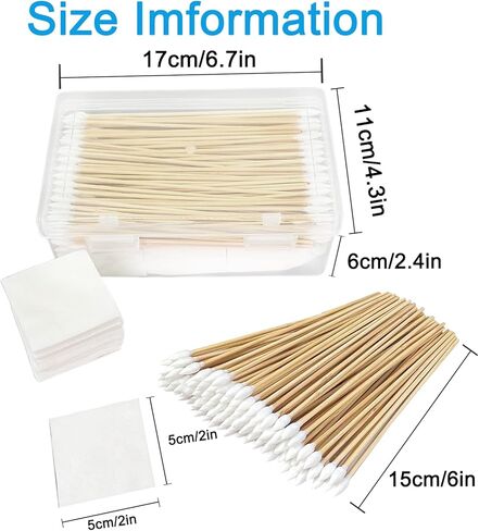 مجموعات تنظيف المسدسات، 300 قطعة من رقع تنظيف المسدسات و200 قطعة من مسحات تنظيف المسدسات، مجموعة تنظيف المسدسات العالمية، مسحات قطنية من الخيزران مقاس 6 بوصات، قطعة قماش لتنظيف المسدسات خالية من الوبر مقاس 2 × 2 بوصة لمعظم الأسلحة النارية in Kuwait