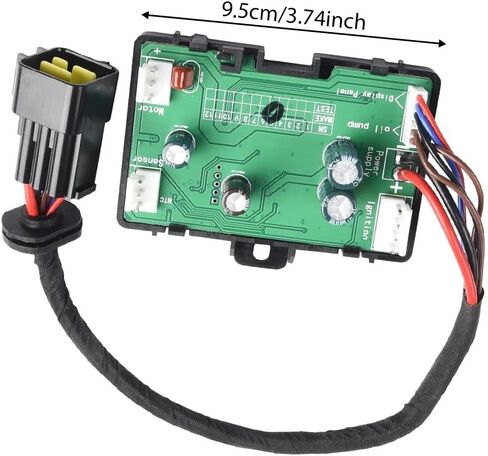 MACHSWON Car Diesel Parking Heater Main Control Board, 12/24 V DC Diesel Heater Motherboard, Compatible with 2KW/3KW/5KW/8KW diesel air heater, 1 pc (Black and Blue) in Saudi Arabia