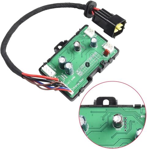MACHSWON Car Diesel Parking Heater Main Control Board, 12/24 V DC Diesel Heater Motherboard, Compatible with 2KW/3KW/5KW/8KW diesel air heater, 1 pc (Black and Blue) in Saudi Arabia