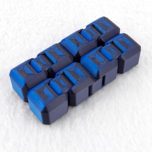 3D Printed Infinity Cube Fidget Toy, Articulated Stress Relief Desk Toy, Multi-Color Design in Saudi Arabia