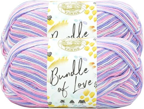 Lion Brand Yarn Bundle of Love Yarn, Chamomile in Kuwait