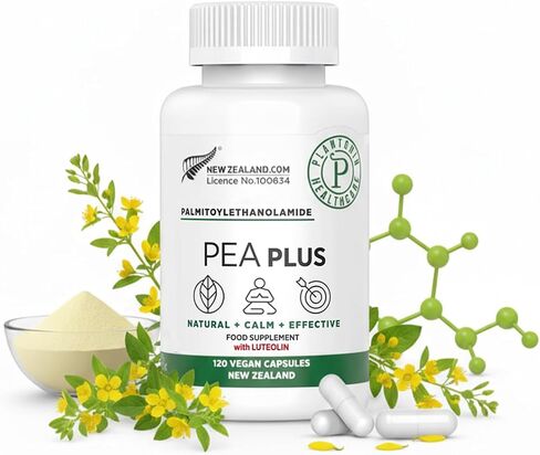 Palmitoylethanolamide Pea Supplement 600mg - Micronized Pea Supplements 99% - 2 Months Supply - Advanced Natural Support for Joint Comfort in Saudi Arabia