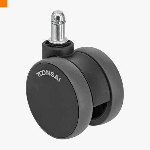 Office Desk Chair Wheels Replacement, Computer Gaming Casters for Carpet，3 Inch Stem 7/16-7/8 Set of 5 for Furniture Hardwood Hard Floors Chair Casters Tile Smooth Safe Quiet Rolling 660LB in Saudi Arabia