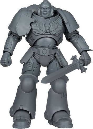 ألعاب ماكفارلين - Warhammer 40,000 Assault Intercessor Sergeant (ملاك الدم) شخصية مقاومة للفنان مقاس 7 بوصات in Saudi Arabia
