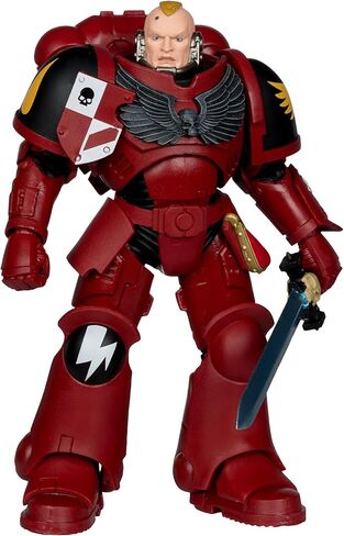 ألعاب ماكفارلين - مجسم Warhammer 40,000 Assault Intercessor Sergeant (ملاك الدم) مقاس 7 بوصات in Kuwait