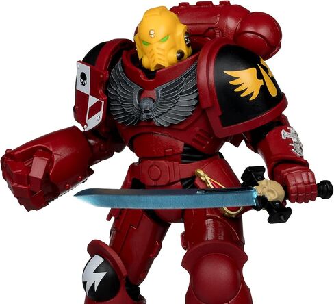 ألعاب ماكفارلين - مجسم Warhammer 40,000 Assault Intercessor Sergeant (ملاك الدم) مقاس 7 بوصات in Kuwait