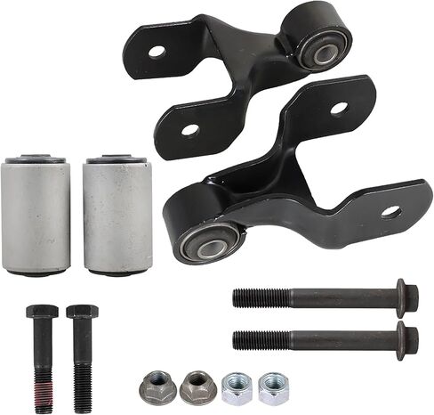 2pcs Front Leaf Spring Shackles Hanger Brackets Repair Kit E5TZ5K316A F4TZ5K316A Replacement for Ford F250 F350 4WD 1980-1996 in Saudi Arabia