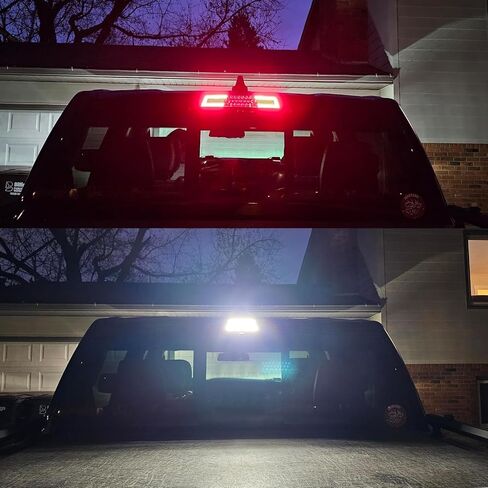 SHINEFIT LED Third Brake Light Smoked Compatible with 2019 2020 2021 2022 2023 2024 RAM 1500 Rear High Mount 3rd Brake Lights 68298380 in Kuwait