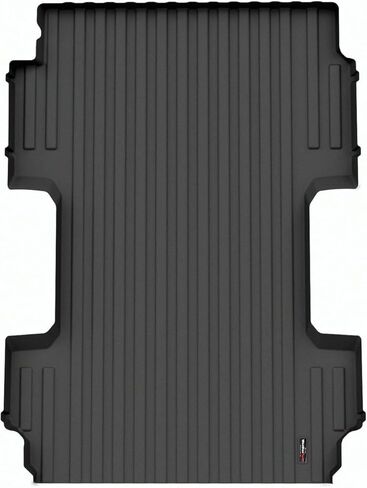 بطانة سرير شاحنة Weathertech TechLiner لسيارة GMC Sierra 1500، Silverado 1500 Bed Liner (39814)، أسود in Kuwait