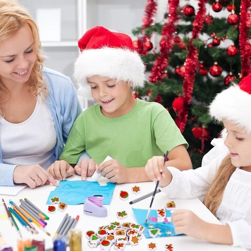 120 Pcs Christmas Mini Erasers Gingerbread Man Snowflake Xmas Tree Eraser for Kids Party Classroom Stationery Supplies in Saudi Arabia