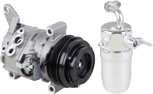 OEM AC Compressor w/A/C Clutch & Drier For Chevy Tahoe Suburban Avalanche GMC Yukon Cadillac Escalade 03-06 w/Rear AC - BuyAutoParts 60-87930R4 New in Saudi Arabia