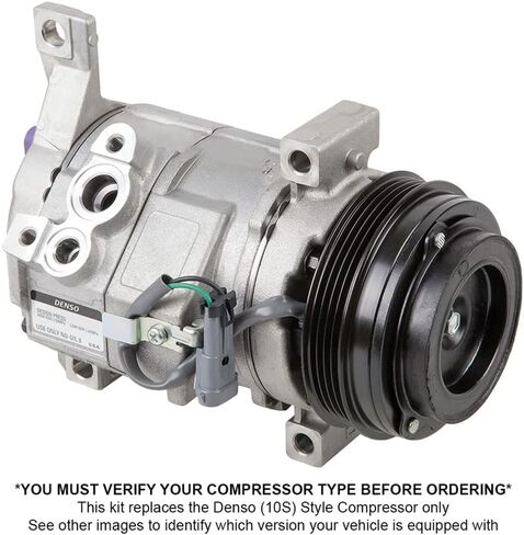 OEM AC Compressor w/A/C Clutch & Drier For Chevy Tahoe Suburban Avalanche GMC Yukon Cadillac Escalade 03-06 w/Rear AC - BuyAutoParts 60-87930R4 New in Saudi Arabia