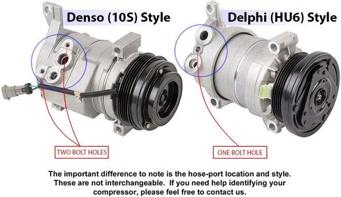 OEM AC Compressor w/A/C Clutch & Drier For Chevy Tahoe Suburban Avalanche GMC Yukon Cadillac Escalade 03-06 w/Rear AC - BuyAutoParts 60-87930R4 New in Saudi Arabia