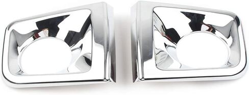 Fog Light Protector Guard Cover Frame Trim Exterior Light Protector for Tacoma 2015-2020 Chrome in Saudi Arabia