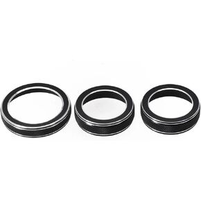 Temperature Adjustment Knob for Grand for Cherokee 2014 2015 2016 2017 2018 2019 2020 2021 Radio Switch Knob Cover Climate Control HVAC in Kuwait