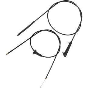 2 قطعة رقم 51237184603/51237201904 كابل تحرير قفل غطاء محرك السيارة لسيارات BMW 1 Series E81 E82 E87 E88 116d 116i 118d 118i 120d 120i استبدال غطاء مزلاج سلك مجتذب in Kuwait