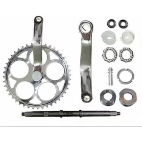 DONSP1986 Bicycle 36T Wide Crank Assembly Kit 3pcs - 2 Stroke & 4 Stroke Gas Motorized Bicycle in Saudi Arabia