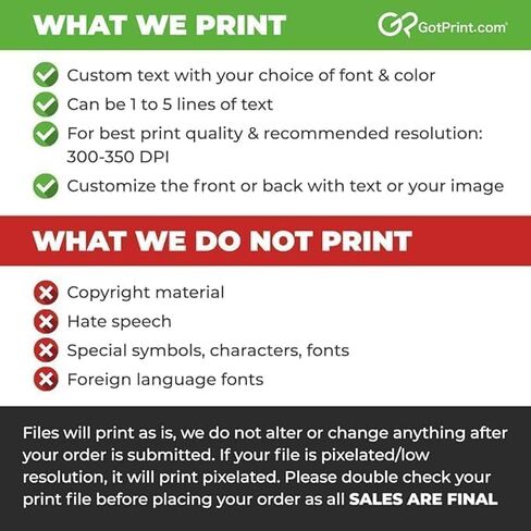 GotPrint Custom Arch Shape Business Cards| Half Circle| Upload Your Design | Customize with Photo/Text/Logo | Glossy Double-Sided Designs | 14 pt. Thickness | 2" x 3.5", 2500 Qty in Saudi Arabia