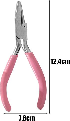 1pcs Small 5 Inch Round Concave Wire Looping Pliers Precision Jewelry Tool for DIY Jewelry Making Pliers,12.4 * 7.6cm in Saudi Arabia
