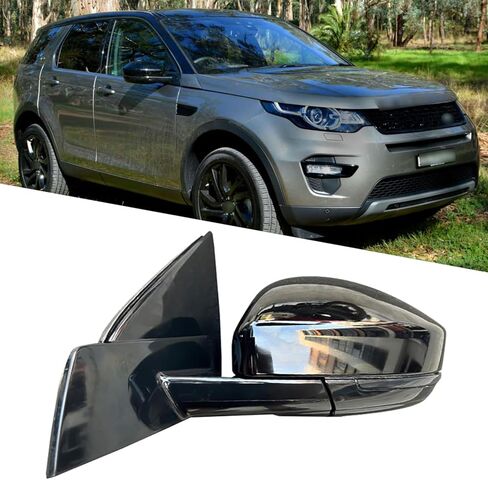 Driver Side Mirror Fit for 2015-2020 Land Rover Discovery Sport Side Mirror Replacement Assembly Car Rear View Mirror Accessories Electric Adjustment, Electric Folding, Turn Light, Floor Light in Saudi Arabia