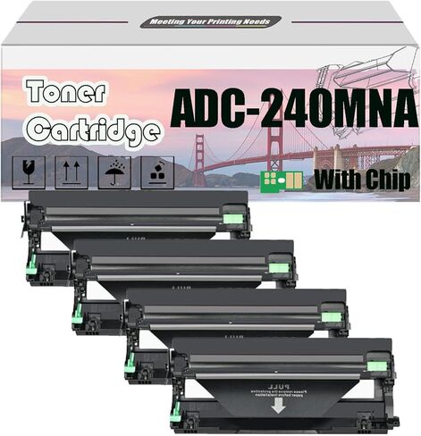 ADC-240MNA ADC240MNA مجموعة طبلة التصوير، متوافقة مع طابعات Aurora ADC-240MNA [حجم طباعة عالي مع شريحة] سماوي*1 in Kuwait