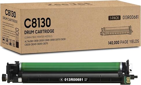 AltaLink C8130 C8135 وحدة الطبل 013R00681 خرطوشة الطبل 1 حزمة بديلة لـ Xerox AltaLink C8130 C8135 C8145 C8155 C8170 C8230 C8235 C8245 C8255 C8270 وحدة طبل تصوير الطابعة in Kuwait