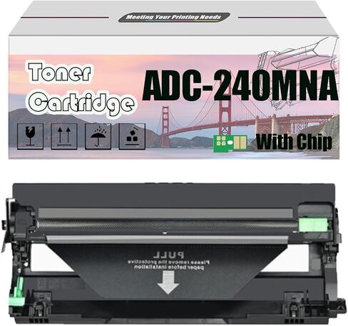 ADC-240MNA ADC240MNA مجموعة طبلة التصوير، متوافقة مع طابعات Aurora ADC-240MNA [حجم طباعة عالي مع شريحة] سماوي*1 in Kuwait