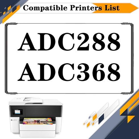 مجموعة أسطوانة التصوير ADC288، متوافقة مع طابعات Aurora ADC288 ADC368 [حجم طباعة عالي مع شريحة] أرجواني*1 in Kuwait