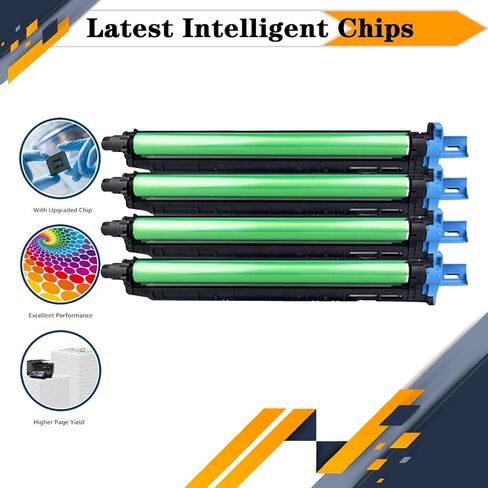 مجموعة أسطوانة التصوير ADC288، متوافقة مع طابعات Aurora ADC288 ADC368 [حجم طباعة عالي مع شريحة] أرجواني*1 in Kuwait