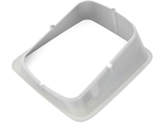 Headlight Bezel Painted with Defrost Compatible with Freightliner 95-05 FL50, 91-04 FL60, 91-05 FL70, 91-05 FL80, and 94-03 FL106, OE Replace 06-20017-000 (A Pair) in Saudi Arabia
