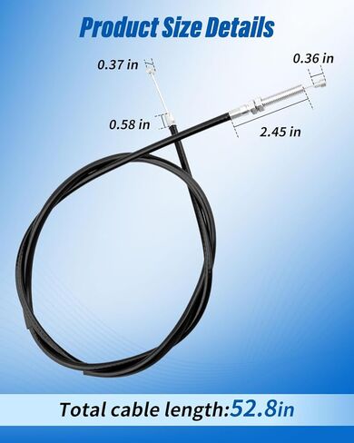 Motorcycle Clutch Cable Fit for Honda Shadow VTX1300 Clutch Cable Kit Replace 22870-MEM-670, Universal Adjuster in Saudi Arabia