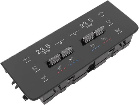 Yosoo Rear AC Control Panel, Independent Temperature Control Switch for Vehicle, Air Conditioning Unit with Front and Rear Air Synchronized Adjustment in Saudi Arabia