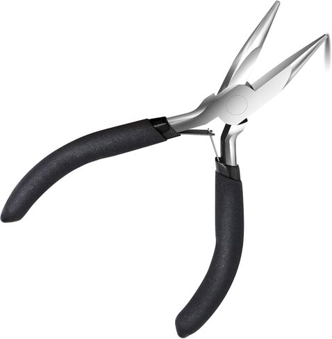 1pc multifunctional mini pliers with round nose, DIY handmade beaded jewelry pliers, handmade pliers, tiger pliers for jewelry bead repair products, DIY Wallet Making in Saudi Arabia