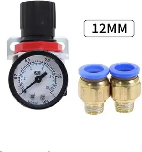 1 قطعة AR2000 1/4 "الموضوع BSPT هوائي ضاغط الهواء منظم الضغط صمام تخفيض 4 مللي متر 6 مللي متر 8 مللي متر 10 مللي متر 12 مللي متر تركيبات موصل (AR2000 واط BT 6 مللي متر) in Kuwait