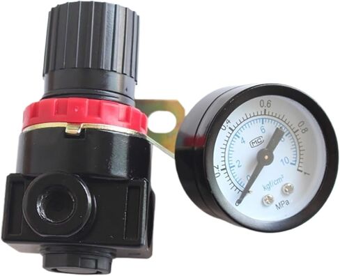 1pc AR2000 1/4" Thread BSPT Pneumatic Air Compressor Pressure Regulator Reduction Valve 4MM 6MM 8MM 10MM 12MM Connector Fittings(AR2000 (12mm)) in Saudi Arabia