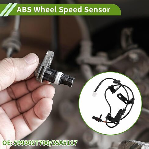 ABS عجلة السرعة الاستشعار الخلفي الأيمن ABS الاستشعار نظام الفرامل المضادة للانغلاق الاستشعار رقم 599302T700/25A5117 لكيا أوبتيما 2013-2015 in Kuwait