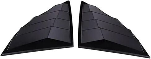 2PCS Car Rear Window Triangle Exterior ABS Shutter Deflector Decoration Modified Accessrories Compatible for Toyota GR Supra A90 2019-22(Matte Black) in Saudi Arabia